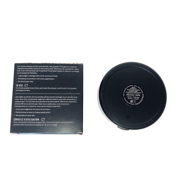 SMASHBOX Face Halo Hydrating Perfecting Powder Medium Dark NEW with TAGS - Picture 2 of 14